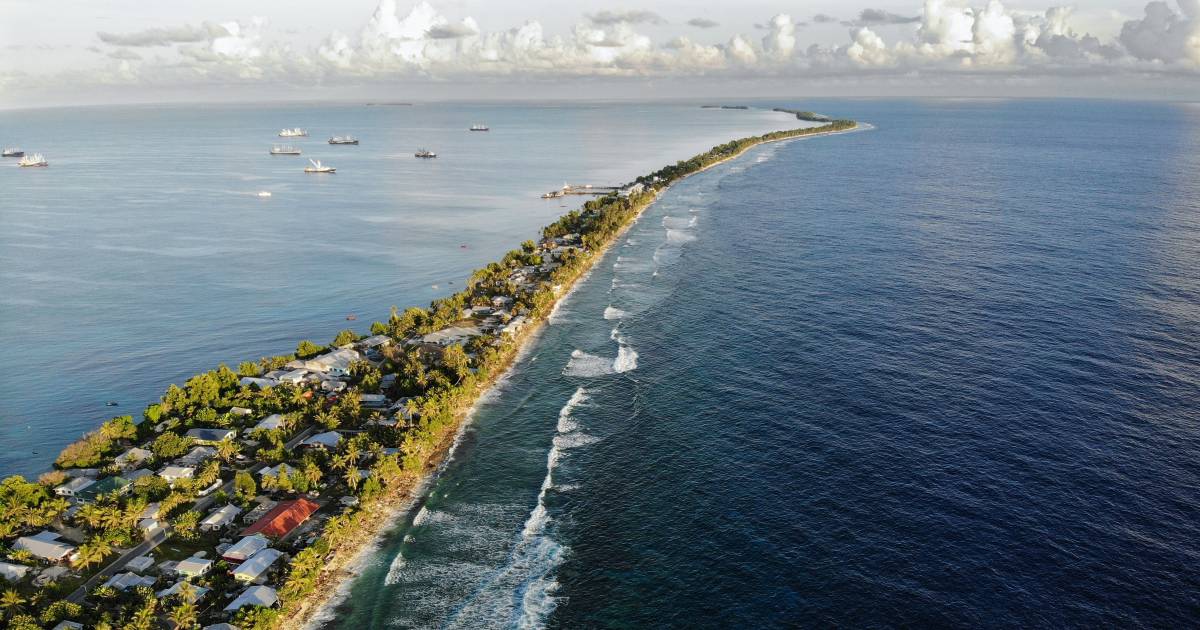 Eiland Tuvalu met de ondergang bedreigd ‘Staat er triest voor’ Klimaat AD.nl