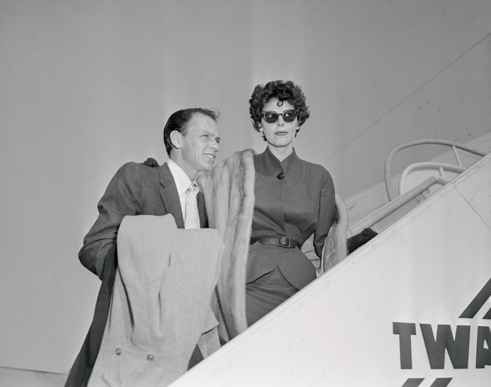 Ava Gardner en Frank Sinatra
