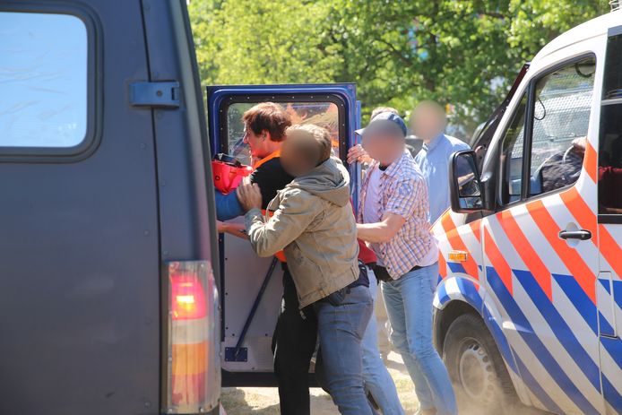 Arrestatie bij de Koekamp