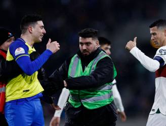 Veldbestormer krijgt duim van Ronaldo, die met Portugezen tien goals maakt in twee matchen onder Martínez