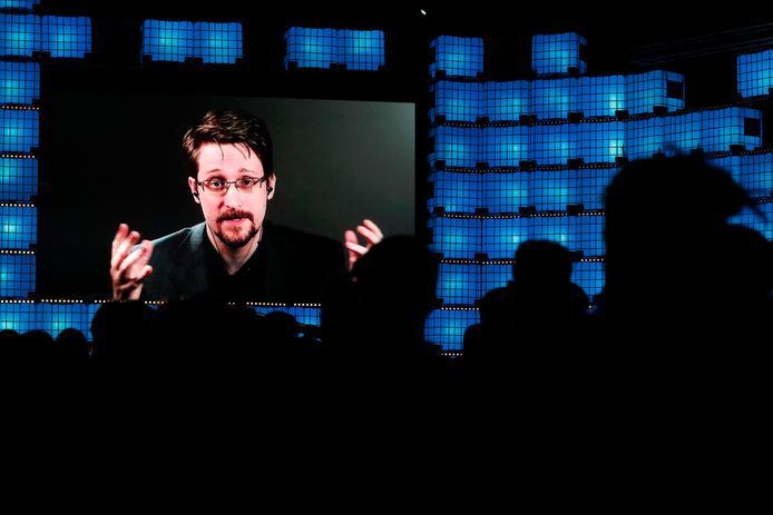 Klokkenluider Edward Snowden, voormalig CIA-medewerker en systeembeheerder voor de NSA.