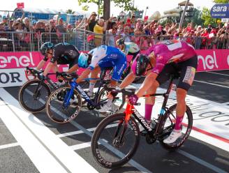 Drie op een rij in Giro d’Italia: Alberto Dainese pakt na millimetersprint de ritwinst
