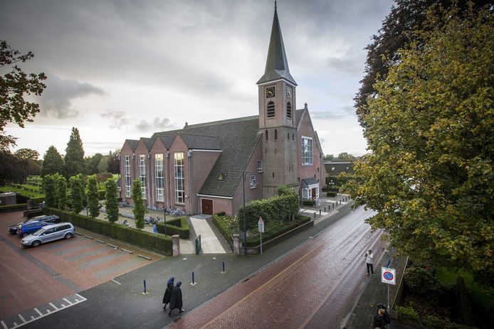 De Hersteld Hervormde Kerk in Staphorst.