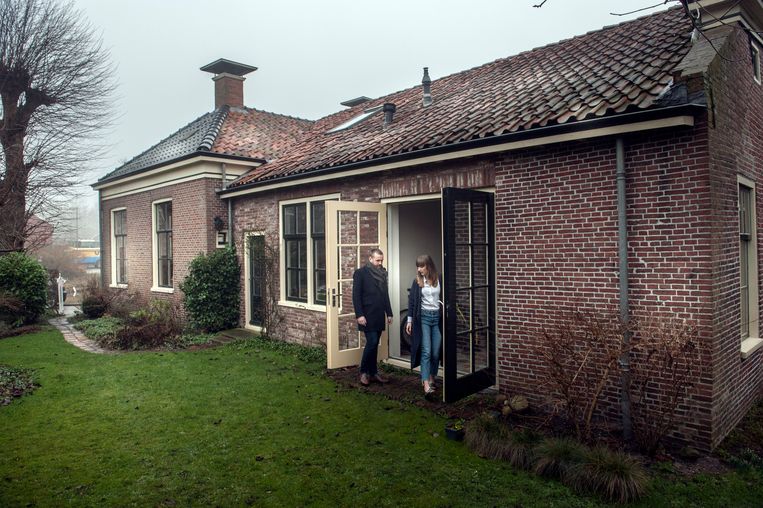 Jacobien Mansholt en haar partner Jan Henk Hazelaar: 