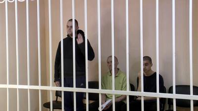 Britten en Marokkaan die gevangen werden toen ze meestreden met Oekraïense leger krijgen doodstraf