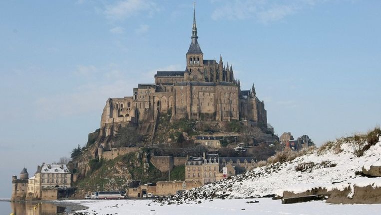 De Mont Saint-Michel in Normandië. Foto: ap Beeld 