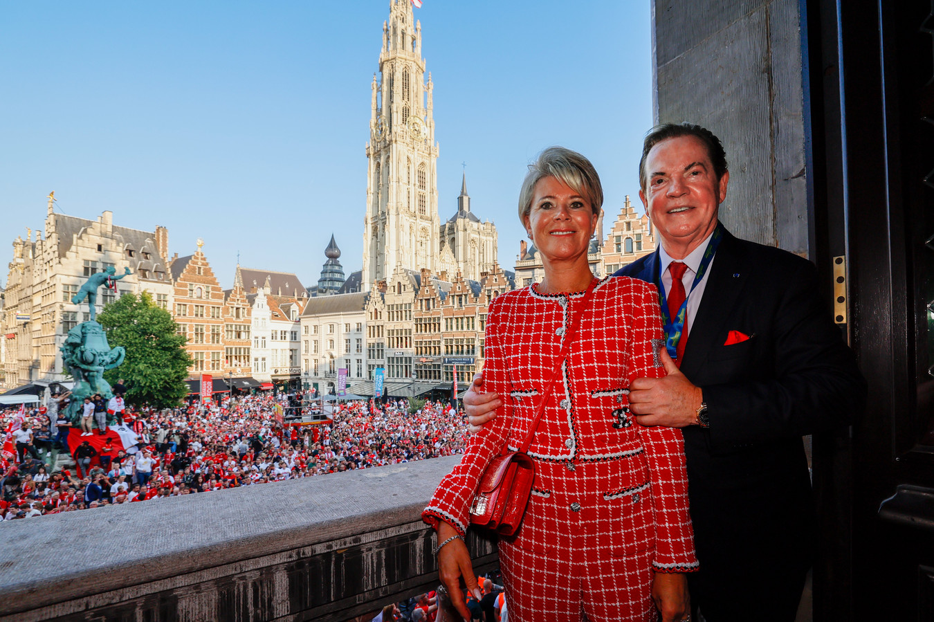 “Paul en Ria op de Champions Promenade in MonteCarlo, hoe geweldig zou