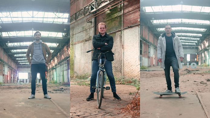 De drie kandidaten voor de titel Curio Ambassadeur 2022. Vlnr Damian Vos, Yoran Snaaijer, Clemens van den Broek