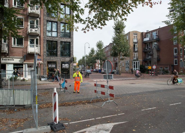 Amsterdam, 08-10-2018, Oostenburgergracht, ingang Oostenburgervoorstraat. Beeld Maarten Steenvoort  