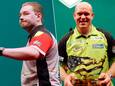 Dimitri van den Bergh blijft steken in de kwartfinale van de US Darts Masters, terwijl Michael Van Gerwen voor de tweede keer zegeviert.