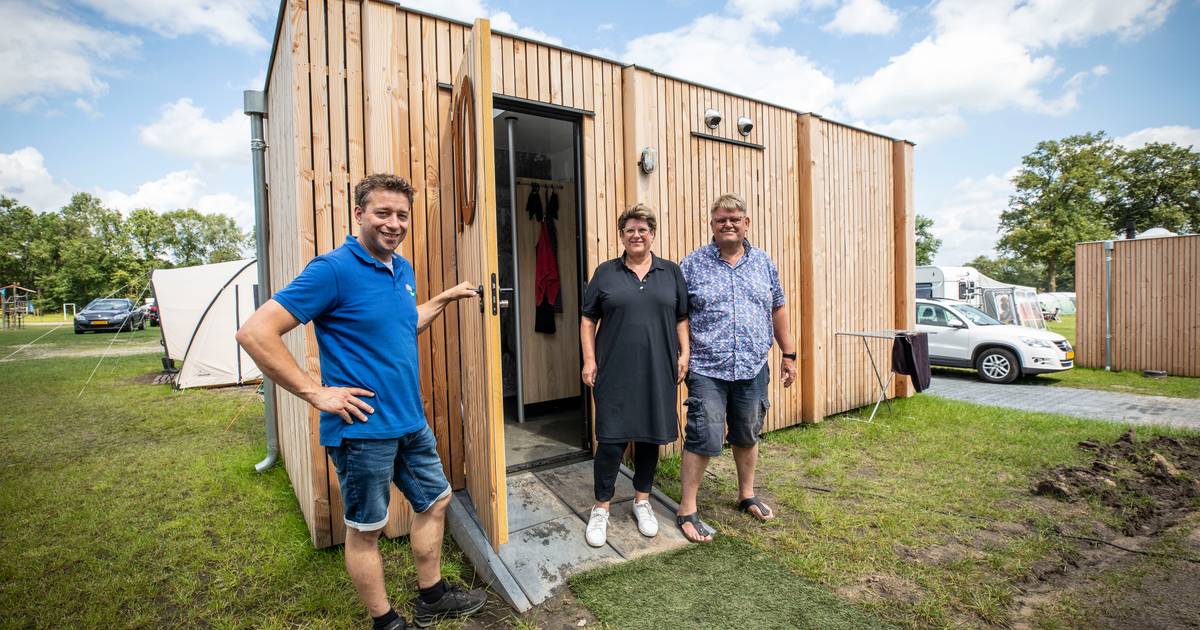 In je eigen bubbel op camping De Witte Berg in Nutter: ‘Het is de toekomst’