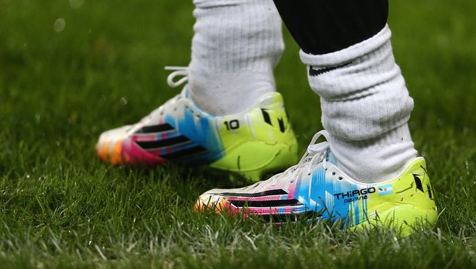 Messi op schoenen van 165 gram Buitenlands voetbal AD