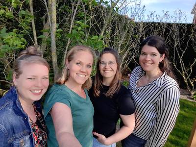 Thuiswedstrijd voor zanggroep Blended bij De Pelen