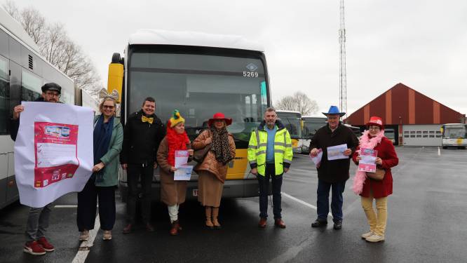 Opnieuw nachtbussen tijdens Carnaval Halle naar Pajottenland en Zennevallei