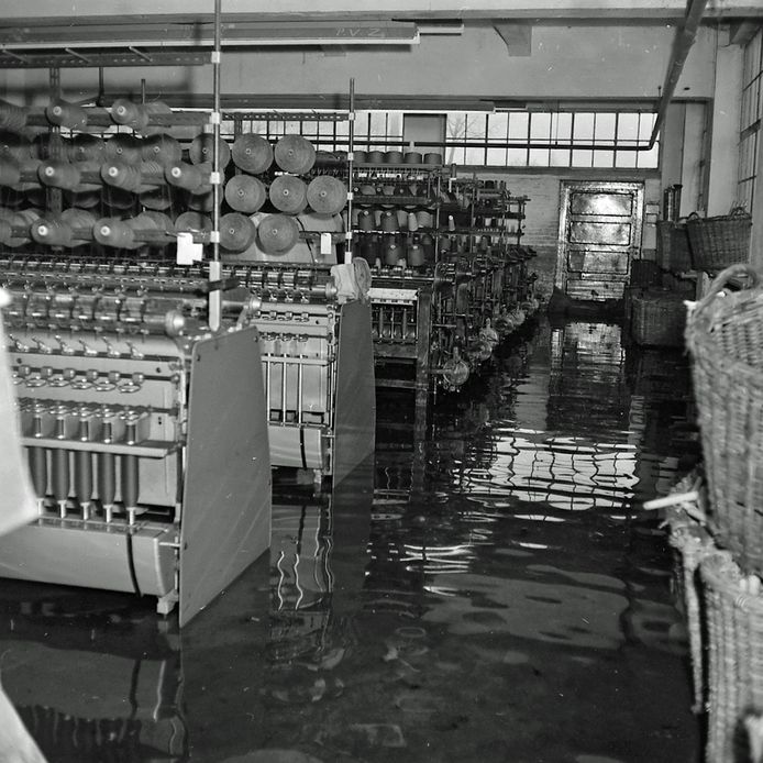 Ondergelopen fabriek in Geldrop