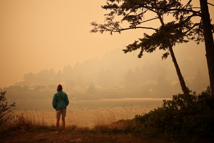 De kust van Oregon.