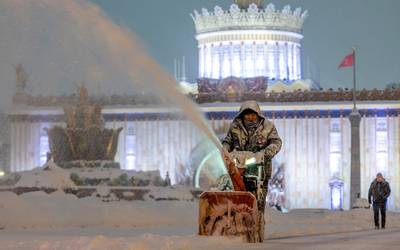 Extreme koude in Rusland: tot min 50 graden in Siberië en nog nooit zoveel sneeuw in Moskou