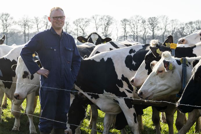 Boer Erjan te Biesebeek: "Tegenslagen horen bij het leven. Als boeren moeten we daarmee dagelijks omgaan."
