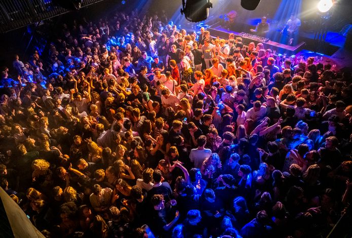 Ook in Rotterdam was het druk in de nachthoreca tijdens de actie De Nacht staat op.