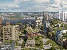 Zo mooi wordt het langs het spoor in Dordrecht: ‘Maar niet hoger dan de Grote Kerk’