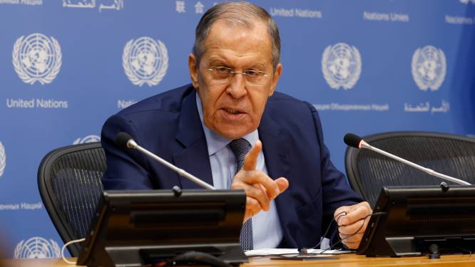 Russische minister Lavrov beschuldigt het Westen van ongekende ‘russofobie’