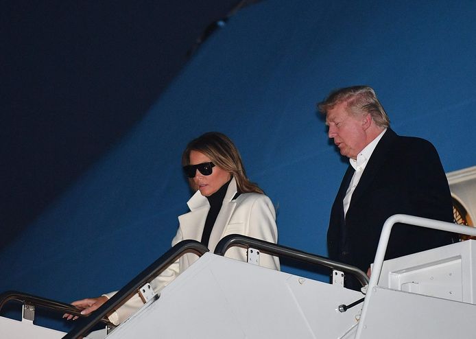 Donald en Melania Trump.