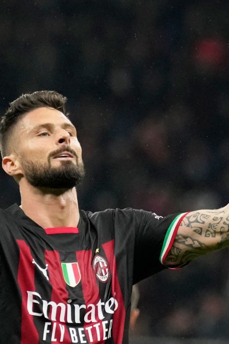 Triplé de Giroud et large succès: le Milan AC reprend confiance face à la Sampdoria