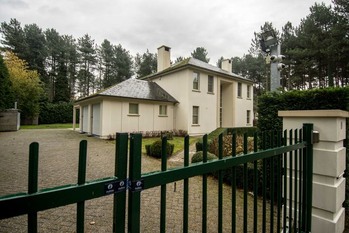 De villa van het slachtoffer in Neerpelt.
