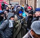 Kinderen bibberen bij asielloket in Brussel