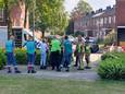 Ook de EOD is ter plaatse.