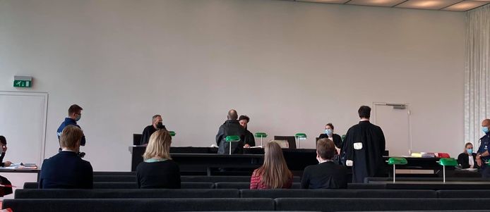De beklaagde M.D. riskeert vier jaar cel