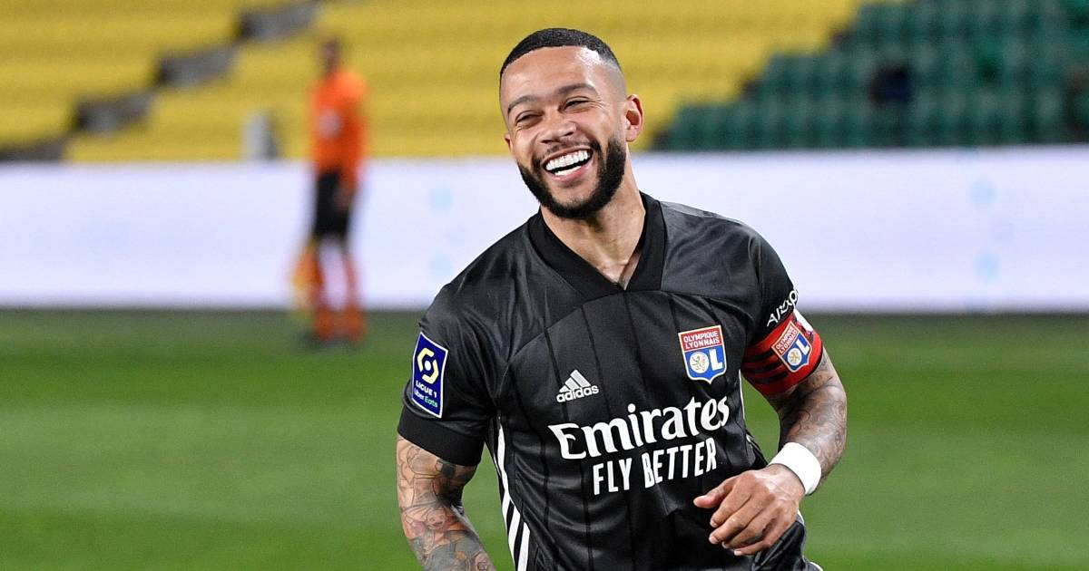 Olympique Lyon Continues To Compete For The Title Thanks To Hits Memphis Depay Sport Netherlands News Live