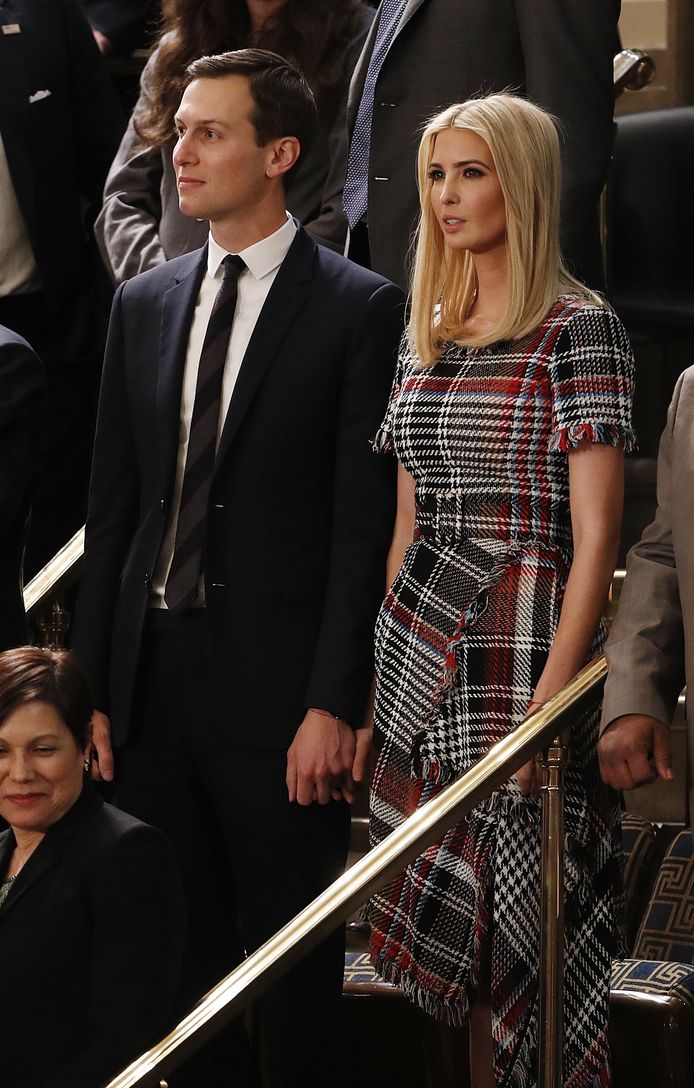 Jared Kushner en Ivanka Trump.