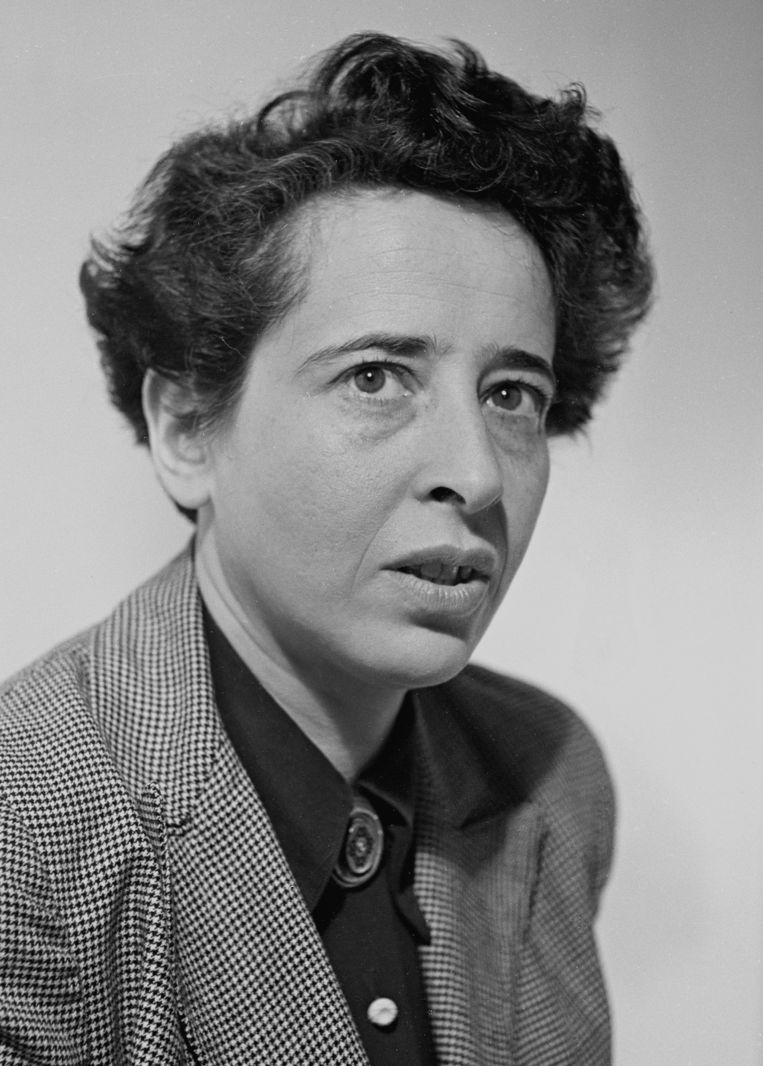 Het leven van de Joodse Hannah Arendt (1906-1975) is door de oorlog getekend. Beeld Getty Images