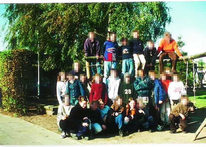 Klasfoto van Tine Priem.