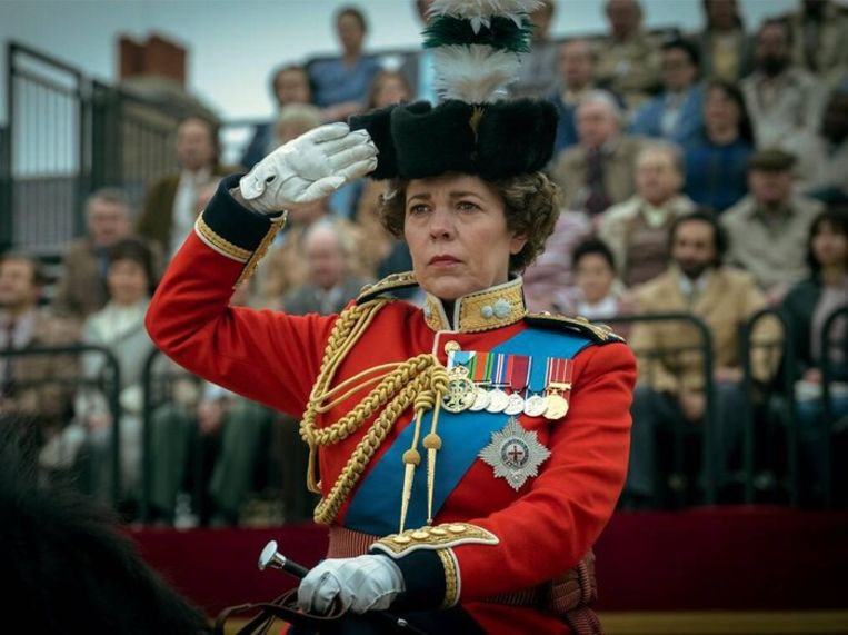 Olivia Colman als the Queen in 'The Crown' seizoen 4. Beeld Netflix