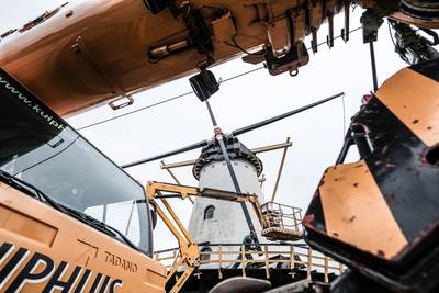 Nieuwe wieken voor monumentale molen De Hoop in Giesbeek