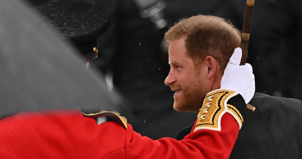 Smiling Prince Harry attends Charles’ coronation at Westminster Abbey, Meghan at home with birthday son