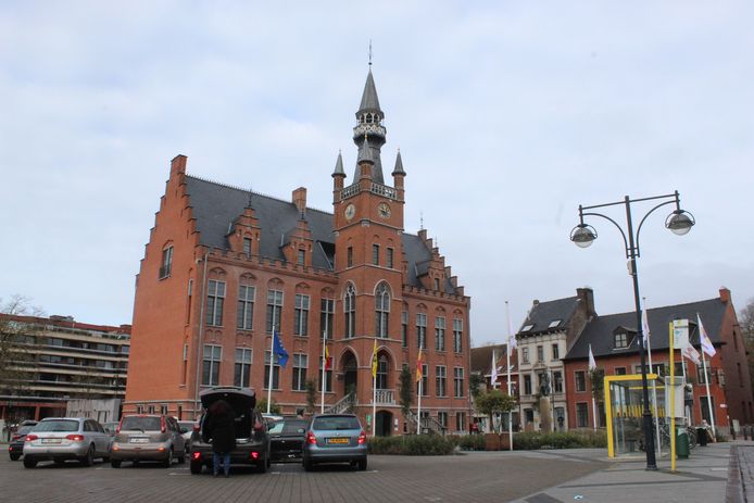 Het centrum van Maldegem.