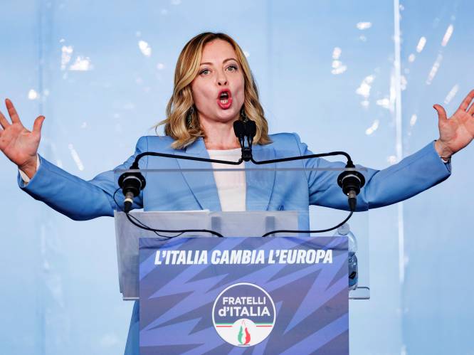 Italiaanse premier Meloni wordt lijsttrekker bij Europese verkiezingen