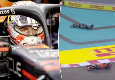Race kende controversieel begin: Verstappen vol ongeloof nadat er geen onderzoek kwam naar afsnijdende Hamilton