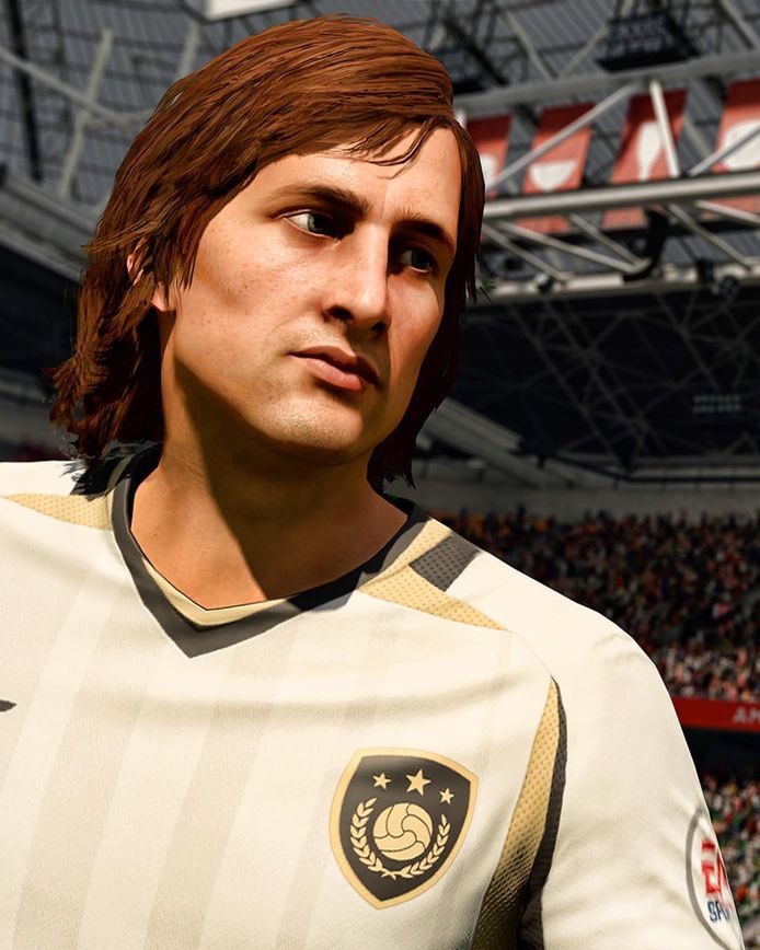 Zo ziet Johan Cruyff eruit in FIFA 19.
