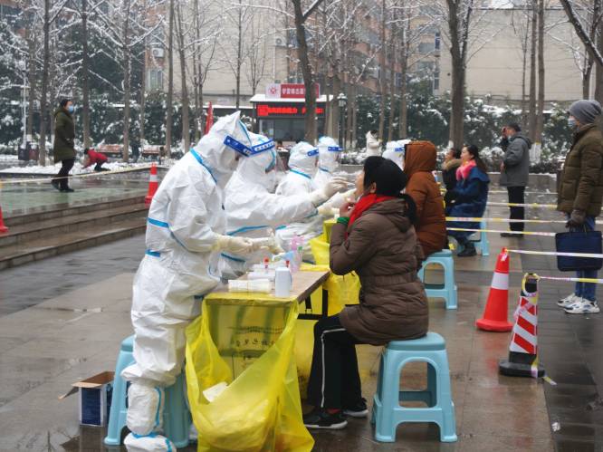 Chinese stad Zhengzhou test alle 12 miljoen inwoners op corona na 11 besmettingen