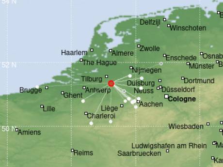 Aardbeving gemeten in Brabant: ‘Dit komt niet vaak voor’