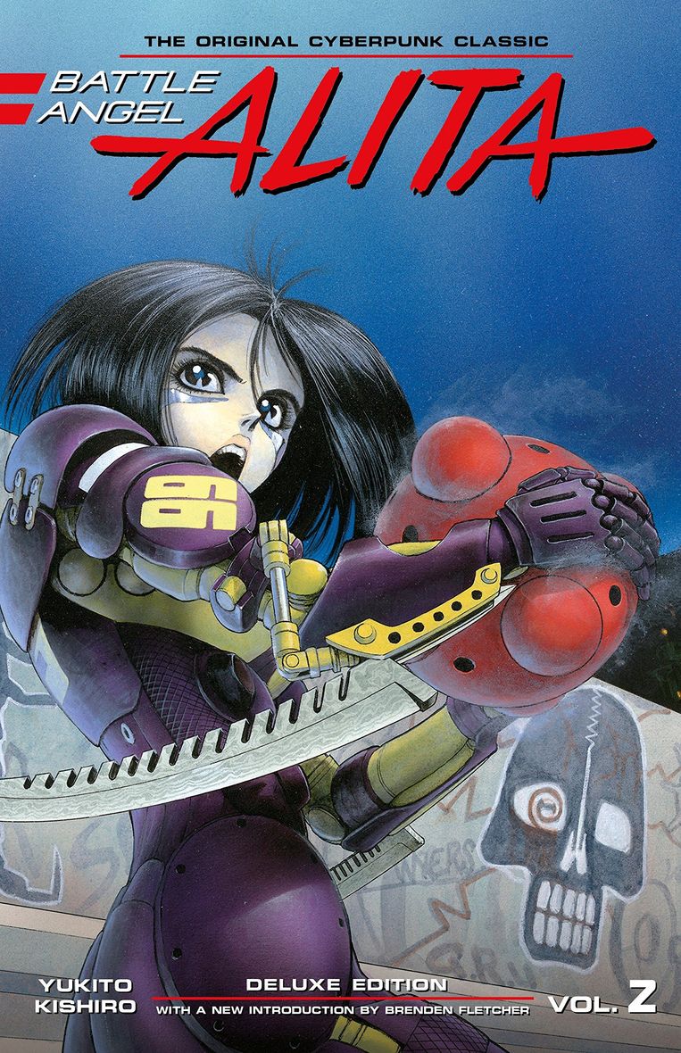 Een cover van de ‘Alita’-manga.  Beeld RV