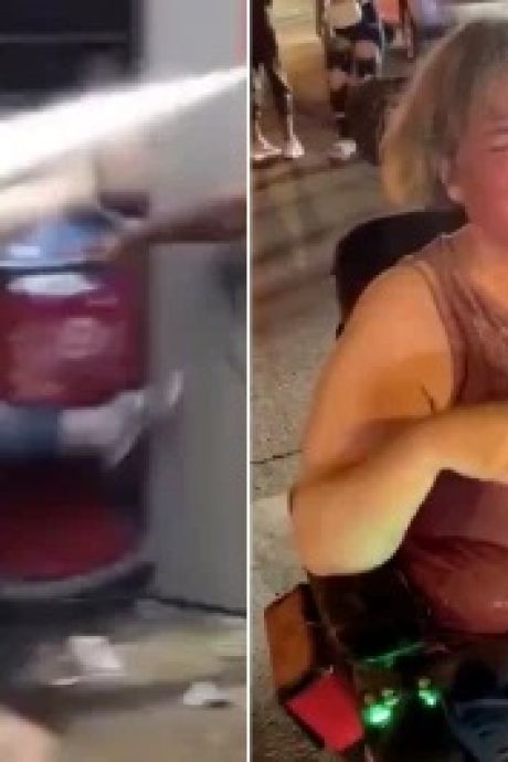 Des manifestants contre la mort de George Floyd attaquent une femme en fauteuil roulant