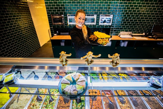 Vanessa van der Heide in Le Toko in Naaldwijk.