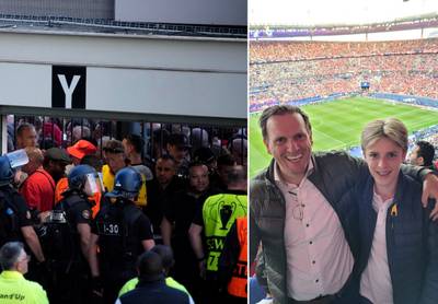 Wat het ultieme voetbalfeest moest worden voor zijn 14-jarige zoon, werd de hel van Parijs: “Dit gaat hier zo fout aflopen”