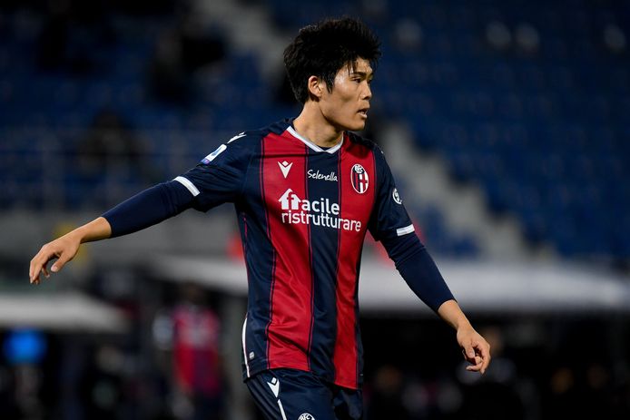 Takehiro Tomiyasu speelt momenteel bij Bologna.