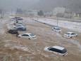 Image des inondations à Oman.